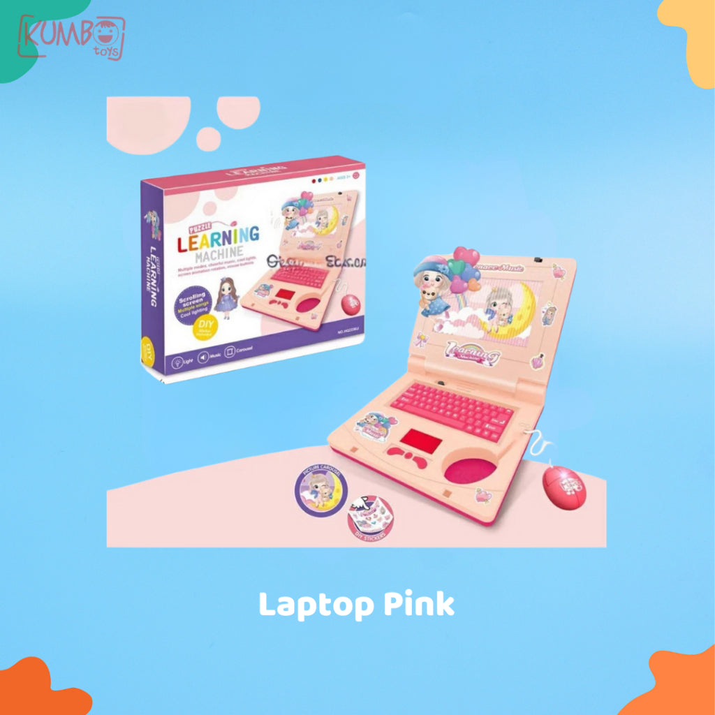Mainan Edukasi Anak Laptop Learning Machine Laptop Mainan Music