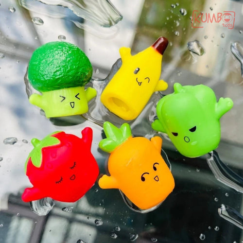 Mainan Edukasi Anak Finger Puppet Boneka Tangan Bahan Karet Isi 5 PCS