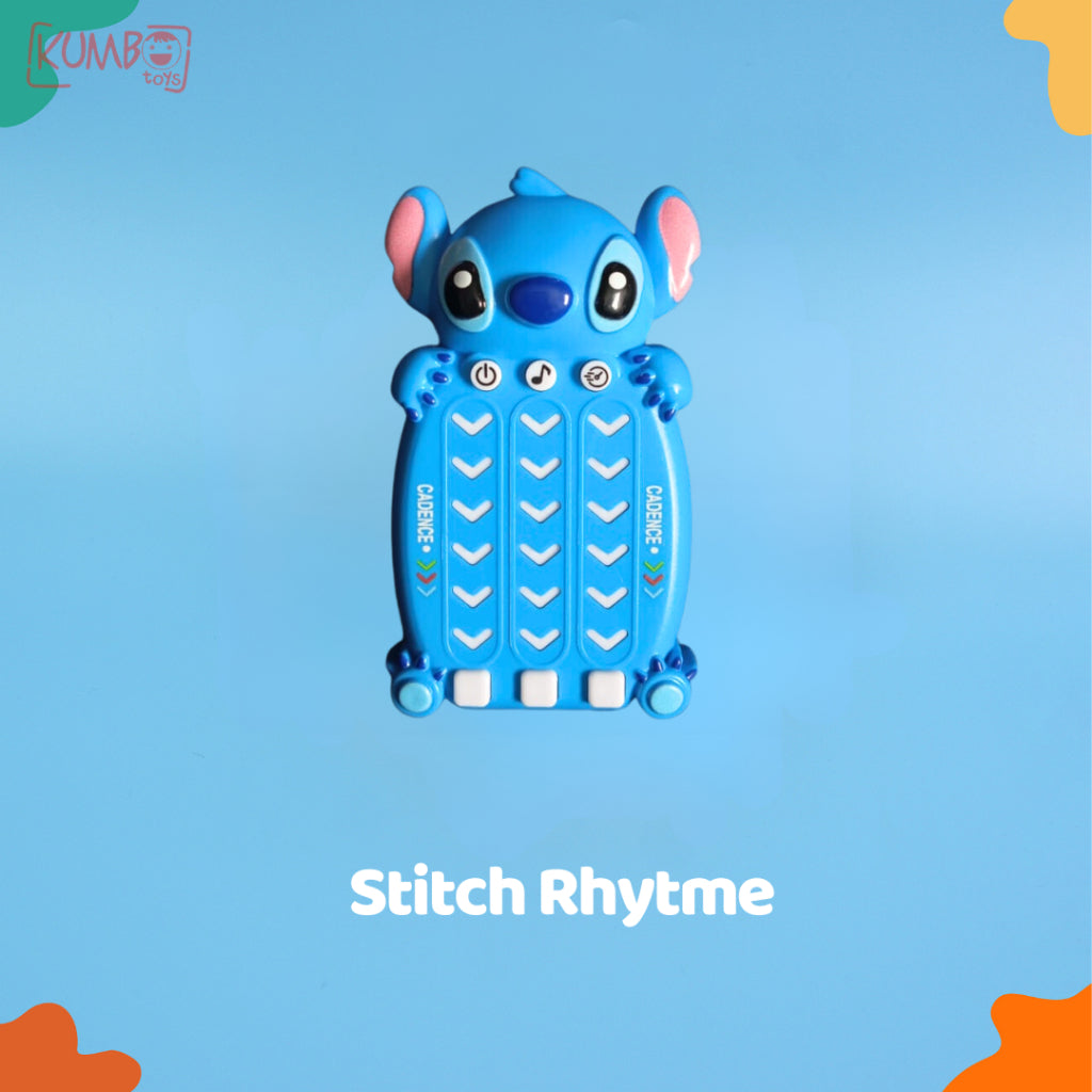 Mainan Edukasi Anak Quick Plush Game Phone Rhytm Music Speed Pop It Elektronik Karakter Small