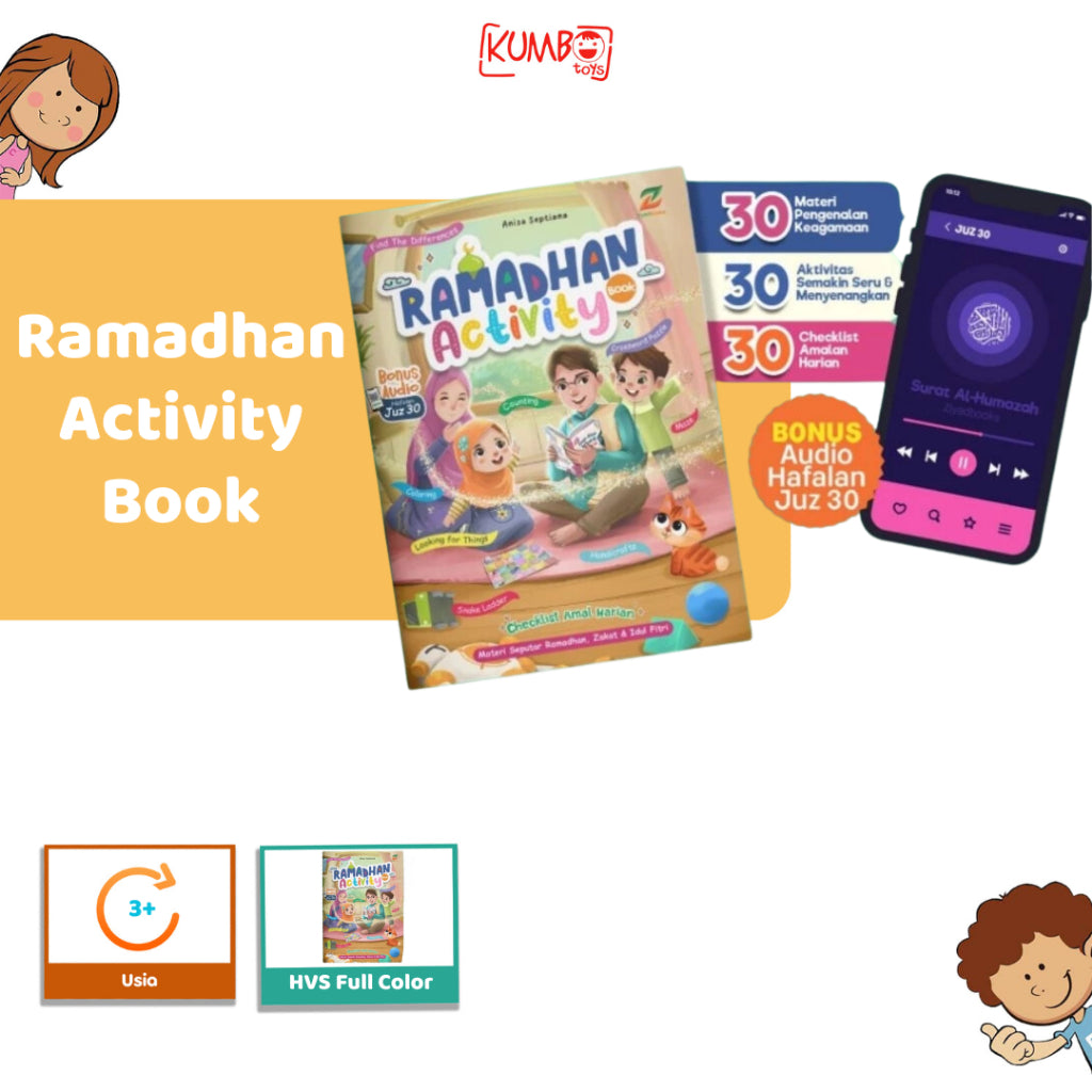Buku Edukasi Anak Special Ramadhan Activity Book Bulan Puasa Full 30 Hari Spesial Ramadan