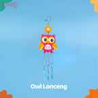 Mainan Edukasi Anak DIY Gantungan Flanel Felt Lonceng Angin Genta Wind Chime Craft Prakarya Kerajinan Tangan