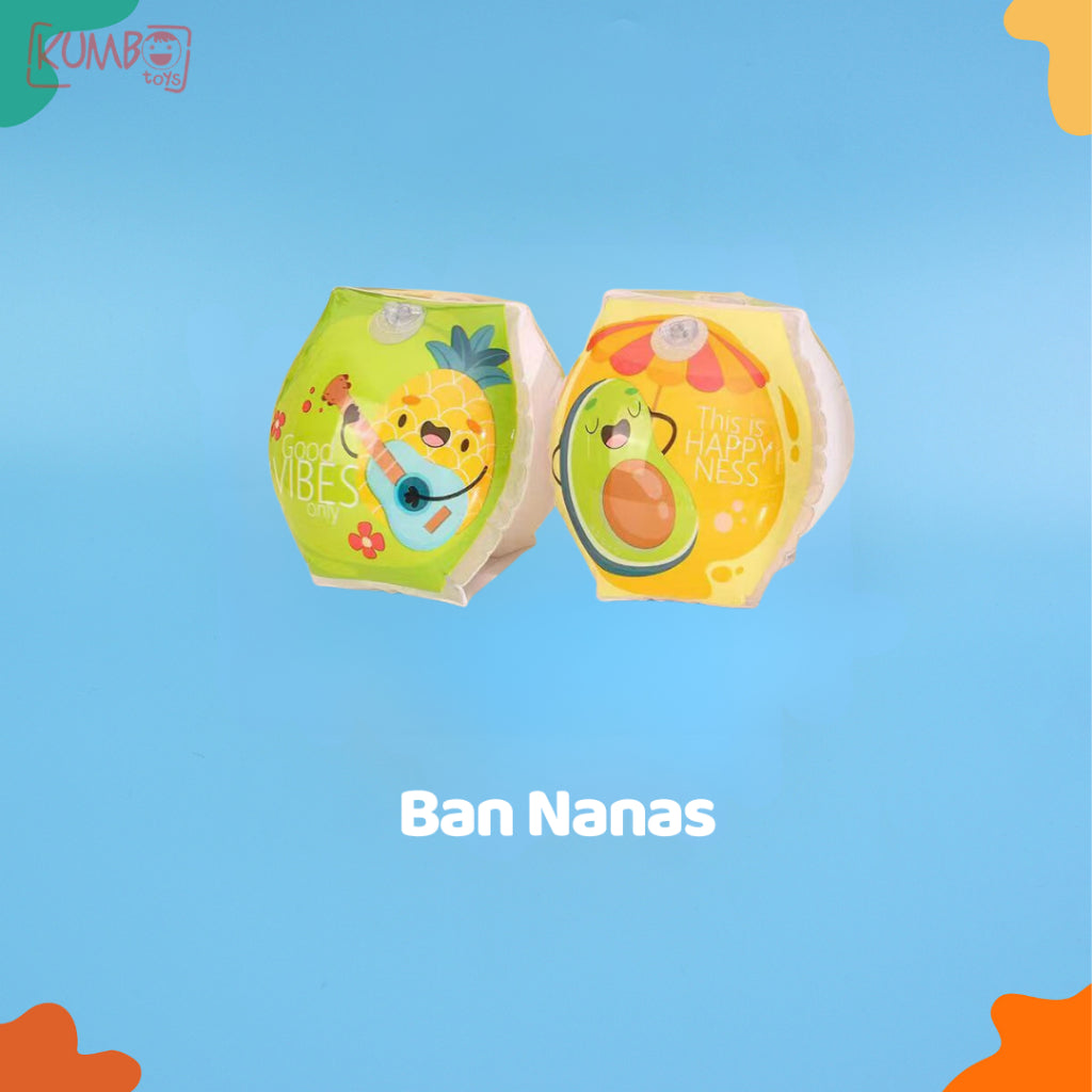 Pelampung Tangan Renang Karakter Anak - Anak Ban Renang Tangan Swim Arm Band