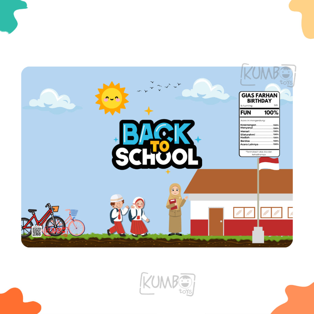 Pouch Snack Bingkisan Ulang Tahun Lebaran 12x17 Idul Fitri Ultah Premium Flexi