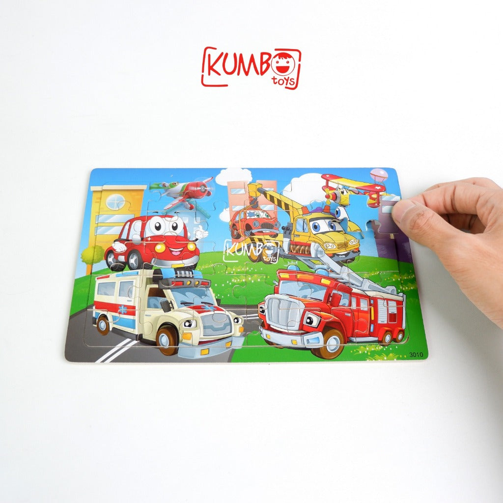 Mainan Edukasi Puzzle Jigsaw Besar Puzzle Kayu Anak