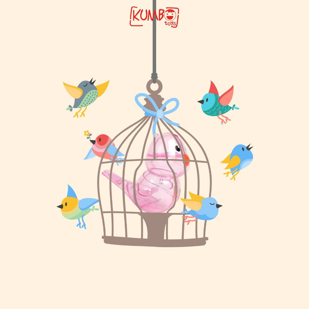 Mainan Edukasi Anak Whistle Bird Mainan Peluit Suara Burung Isi Air