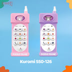 Mainan Anak Bayi Mobile Phone Puzzle Baby Music Handphone Karakter Stitch Kuromi HP Musik