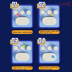 Mainan Edukasi Anak Master Quick Plush Game Rhythm Elektronik Karakter LED