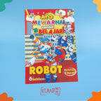 Buku Edukasi Mewarnai Berhitung dan Menulis Anak TK / Paud Karakter A5