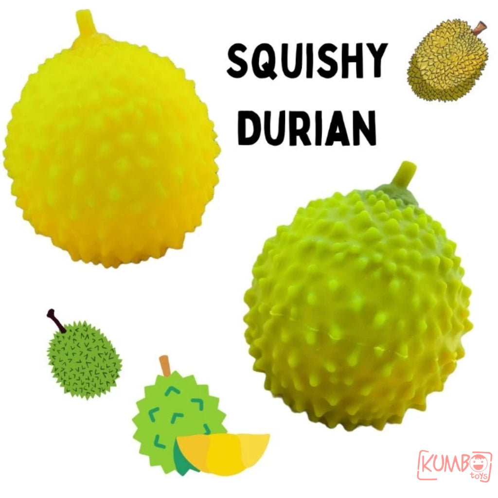 Mainan Edukasi Anak Squishy Durian Decompression Stress Relief Duren