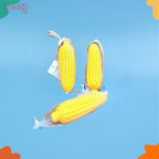 Mainan Edukasi Jagung Anak Vinyl Pencet Bentuk Jagung Bunyi Corn