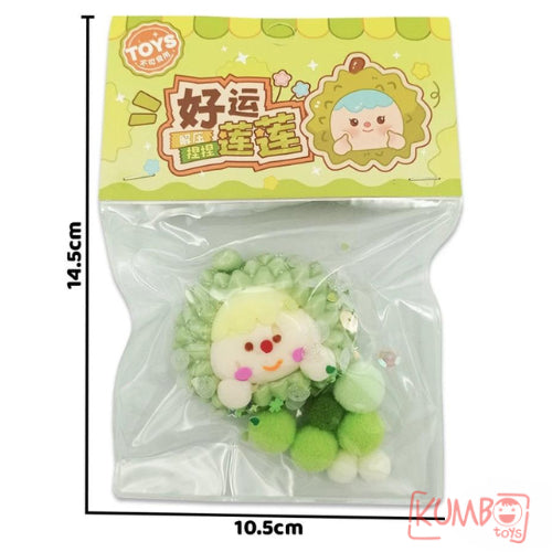 Mainan Edukasi Anak Taba Squishy Pinch Fruit Durian Mango Strawberry Stress Relief