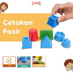 Mainan Anak Cetakan Pasir Kastil Castle Animal