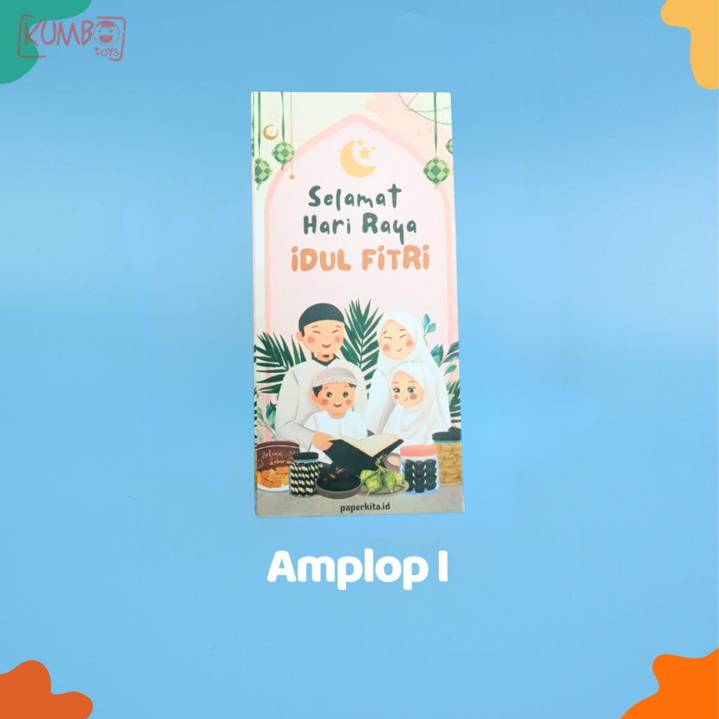 Amplop Lebaran Besar Bahan Premium EID MUBARAK RAMADHAN KAREEM