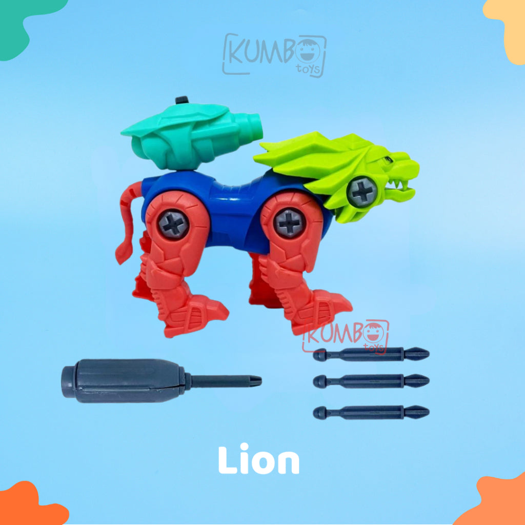 Mainan Edukasi Anak DIY Dino Assembly Rakit Bongkar Pasang