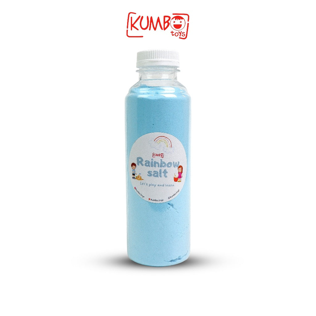 Mainan Edukasi Anak Sensory Rainbow Salt Pasir Garam Warna Warni Sensori Play Sensory Bin Filler