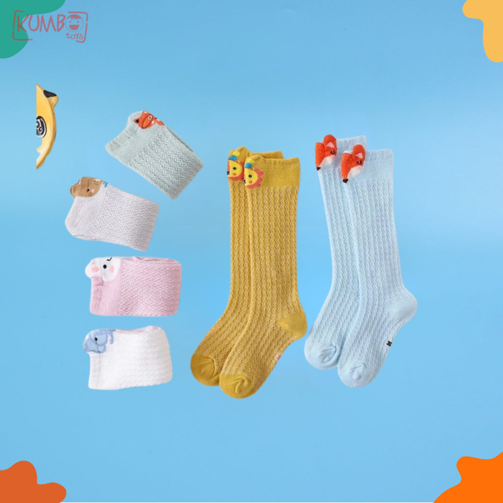 Kaos Kaki Anak Bayi Model Panjang Jaring Breathable