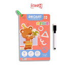 Buku Edukasi Anak Tracing Book Wipe And Clean Reuseable Worksheet