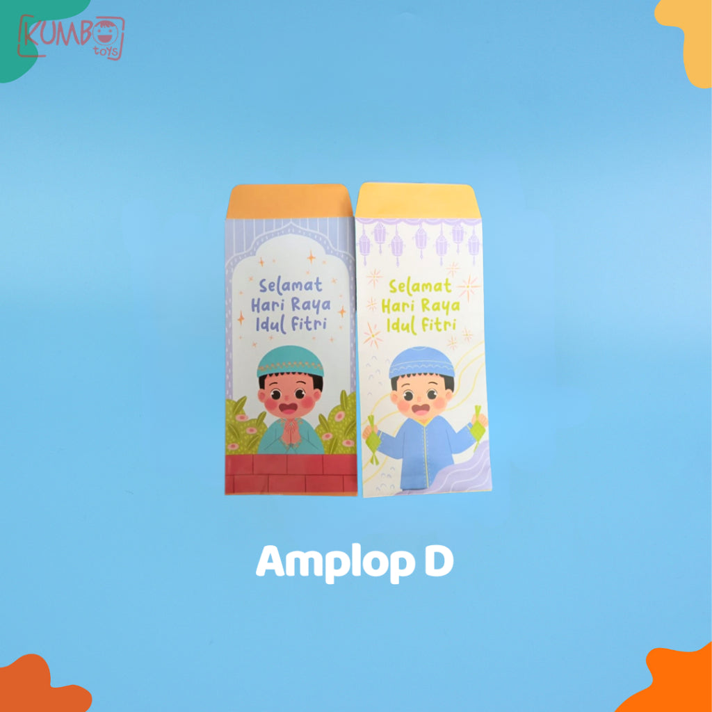 Amplop Lebaran Besar Bahan Premium EID MUBARAK RAMADHAN KAREEM