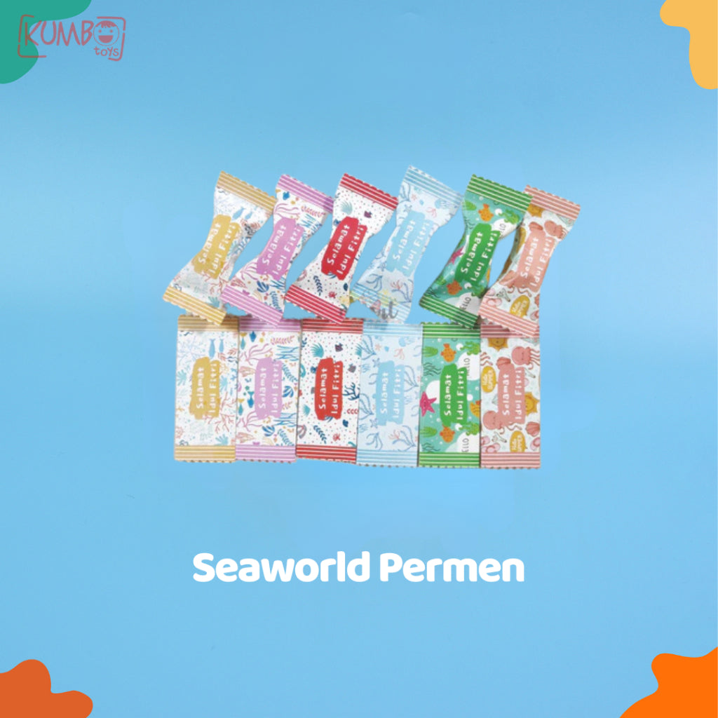 Amplop Lebaran Idu Fitri Kecil Bentuk Permen Isi 5 Sanrio Snack