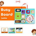Mainan Edukasi Busy Board Mainan Montessori Papan Main Ukuran Jumbo