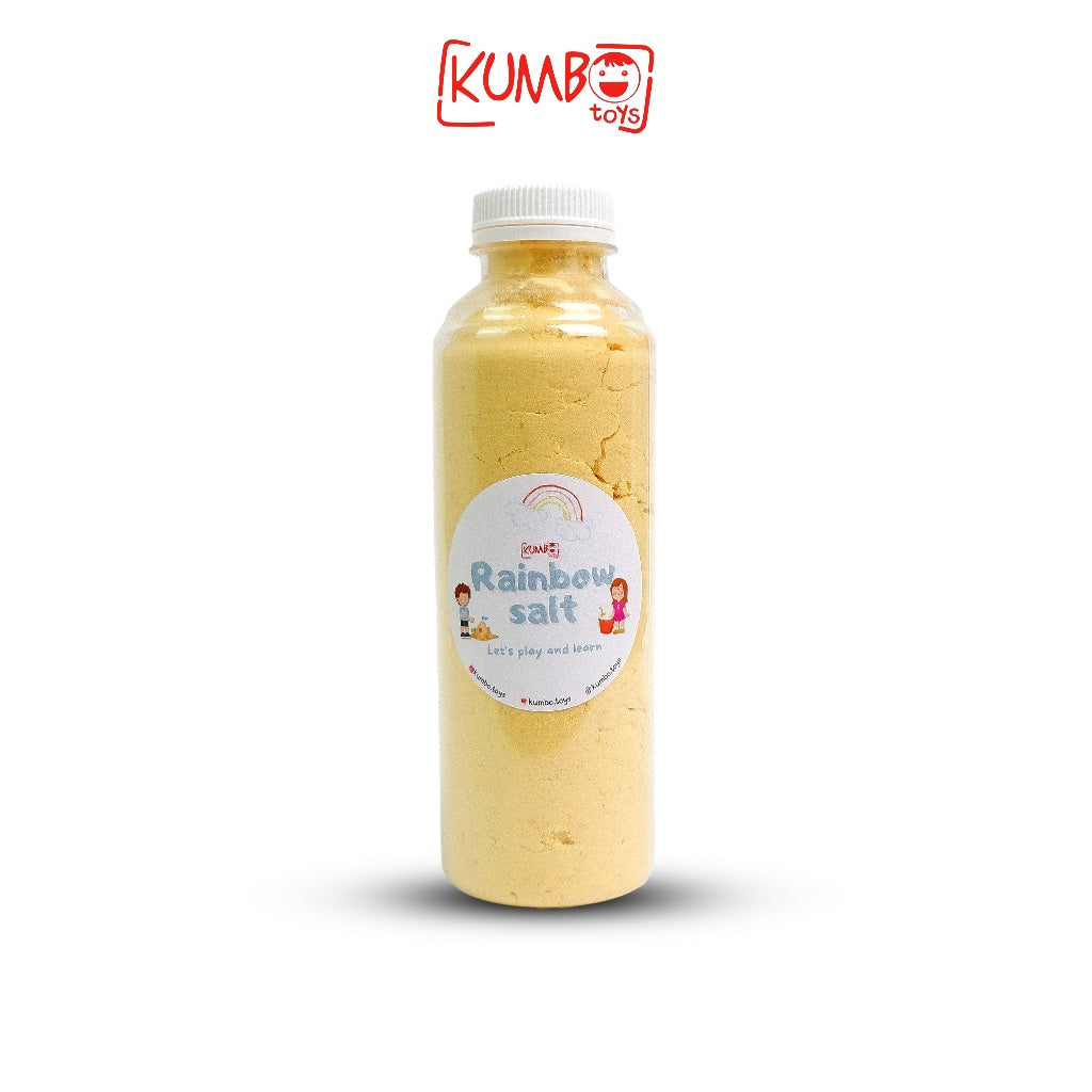 Mainan Edukasi Anak Sensory Rainbow Salt Pasir Garam Warna Warni Sensori Play Sensory Bin Filler