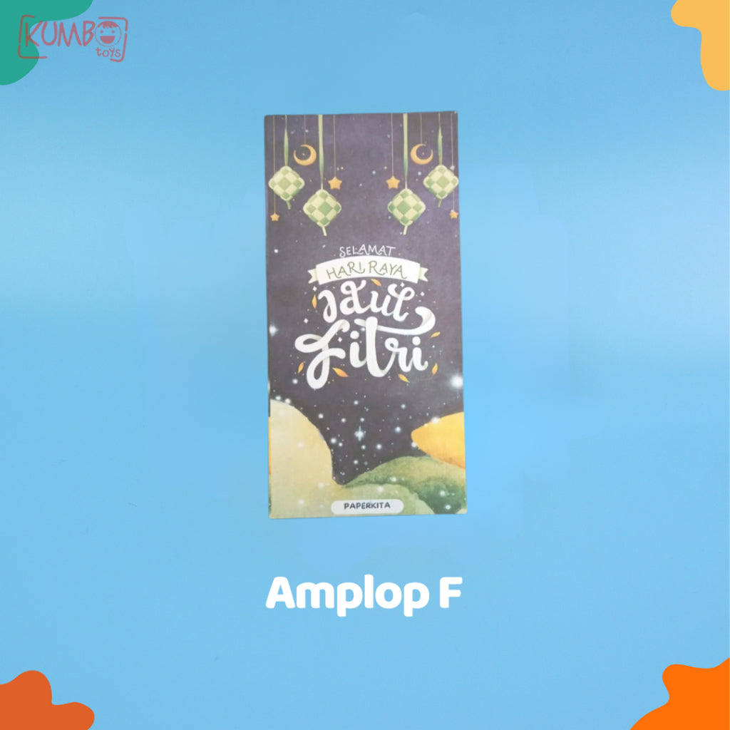 Amplop Lebaran Besar Bahan Premium EID MUBARAK RAMADHAN KAREEM