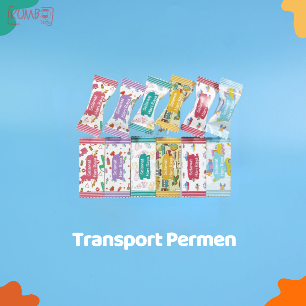 Amplop Lebaran Idu Fitri Kecil Bentuk Permen Isi 5 Sanrio Snack