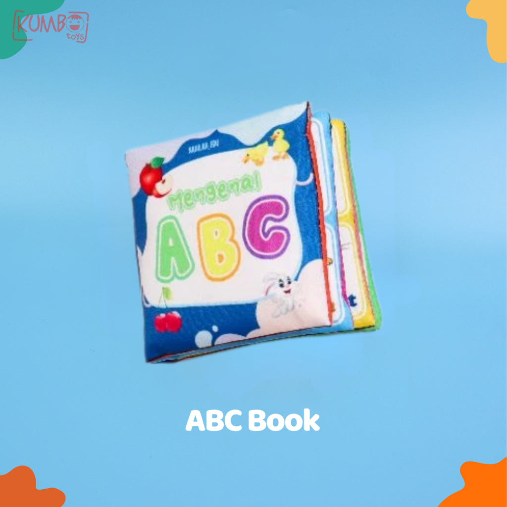 Mainan Anak Cloth Book Buku Bantal Bayi Buku Cerita Bayi Bahan Kain