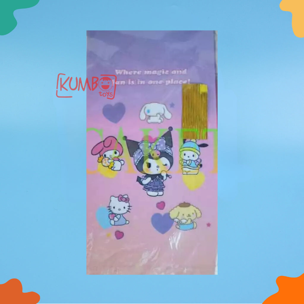 Plastik Bingkisan Snack Ulang Tahun Goodie Bag kantong Souvenir Ultah Karakter