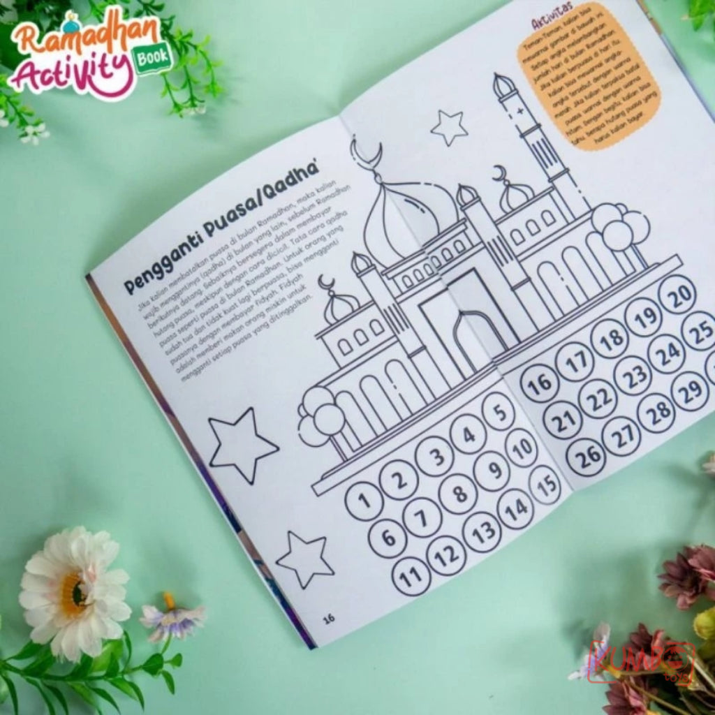 Buku Edukasi Anak Special Ramadhan Activity Book Bulan Puasa Full 30 Hari Spesial Ramadan