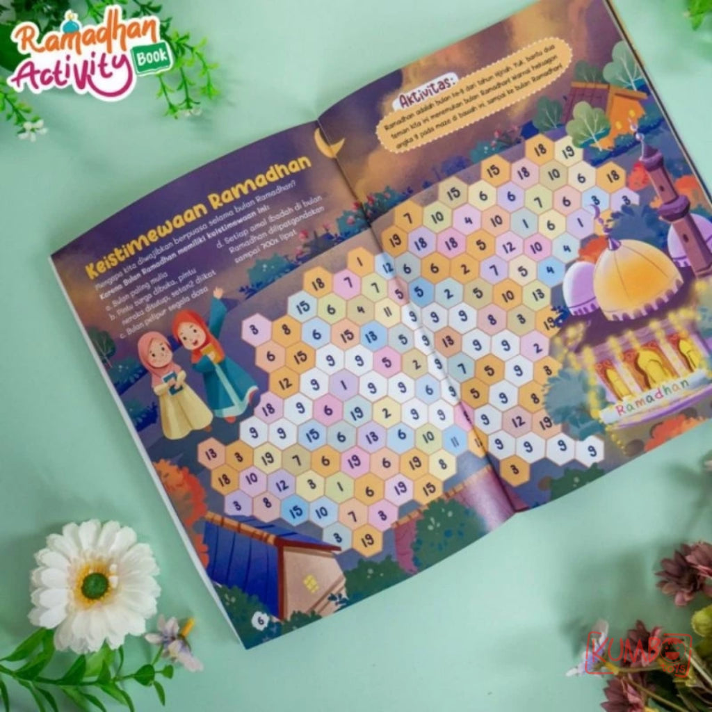 Buku Edukasi Anak Special Ramadhan Activity Book Bulan Puasa Full 30 Hari Spesial Ramadan