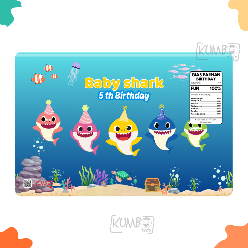 Pouch Snack Bingkisan Ulang Tahun Lebaran 30X40 Idul Fitri Ultah Premium Flexi
