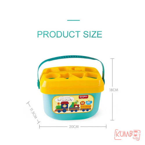 Mainan Edukasi Anak Bayi Balok Sortir Baby First Blocks Shape Sorter