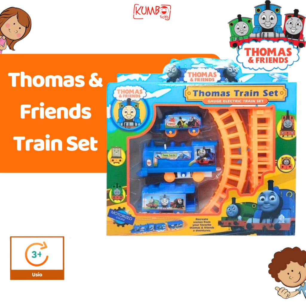 Mainan Edukasi Anak Kereta Api Thomas & Friends Train Set Gauge Electric