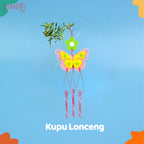 Mainan Edukasi Anak DIY Gantungan Flanel Felt Lonceng Angin Genta Wind Chime Craft Prakarya Kerajinan Tangan