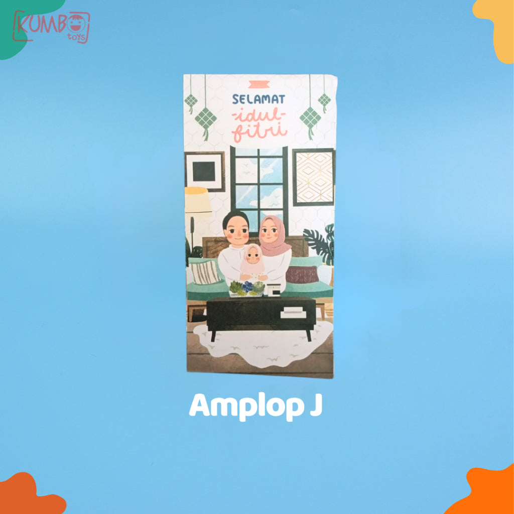 Amplop Lebaran Besar Bahan Premium EID MUBARAK RAMADHAN KAREEM