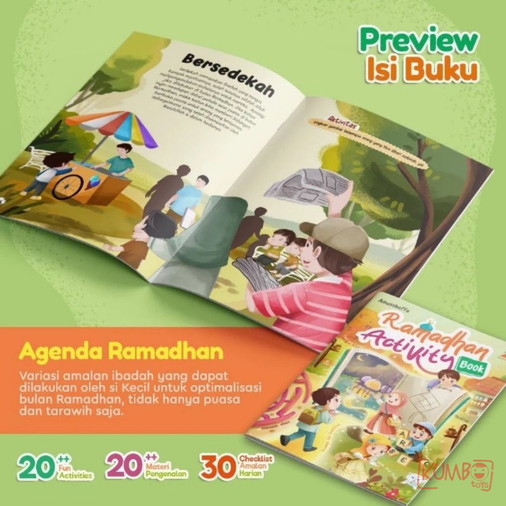 Buku Edukasi Anak Special Ramadhan Activity Book Bulan Puasa Full 30 Hari Spesial Ramadan