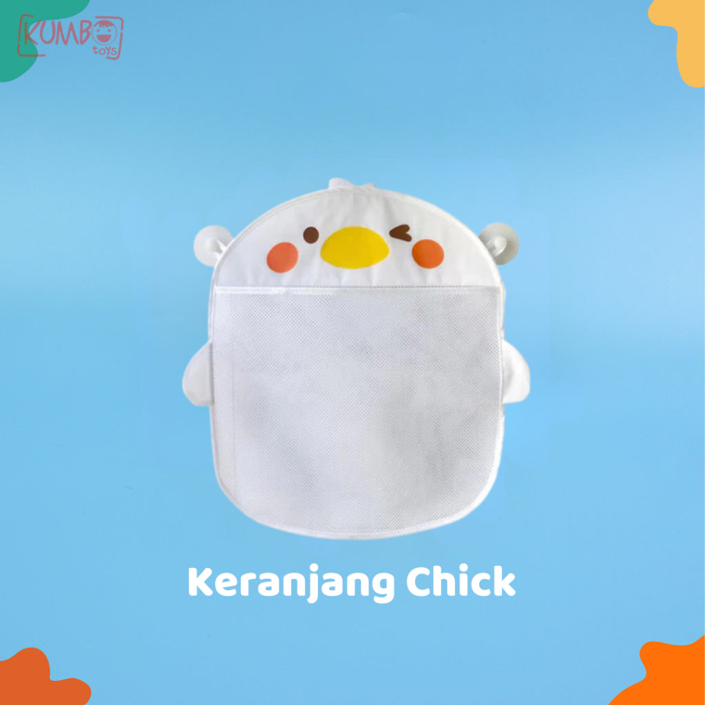 Keranjang Gantung Tempel Animal Organizer Jaring Tas Mainan Serbaguna