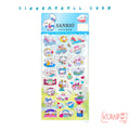 Mainan Edukasi Anak Sticker 3D Timbul Karakter SANRIO Mix Panjang Kuromi Melody Cinnamoroll