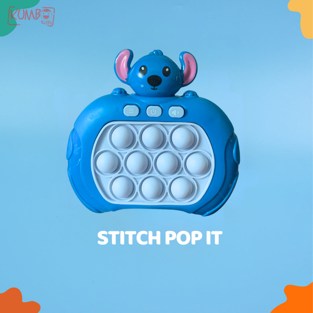Mainan Edukasi Pop It Elektronik Console Game Press Pop It