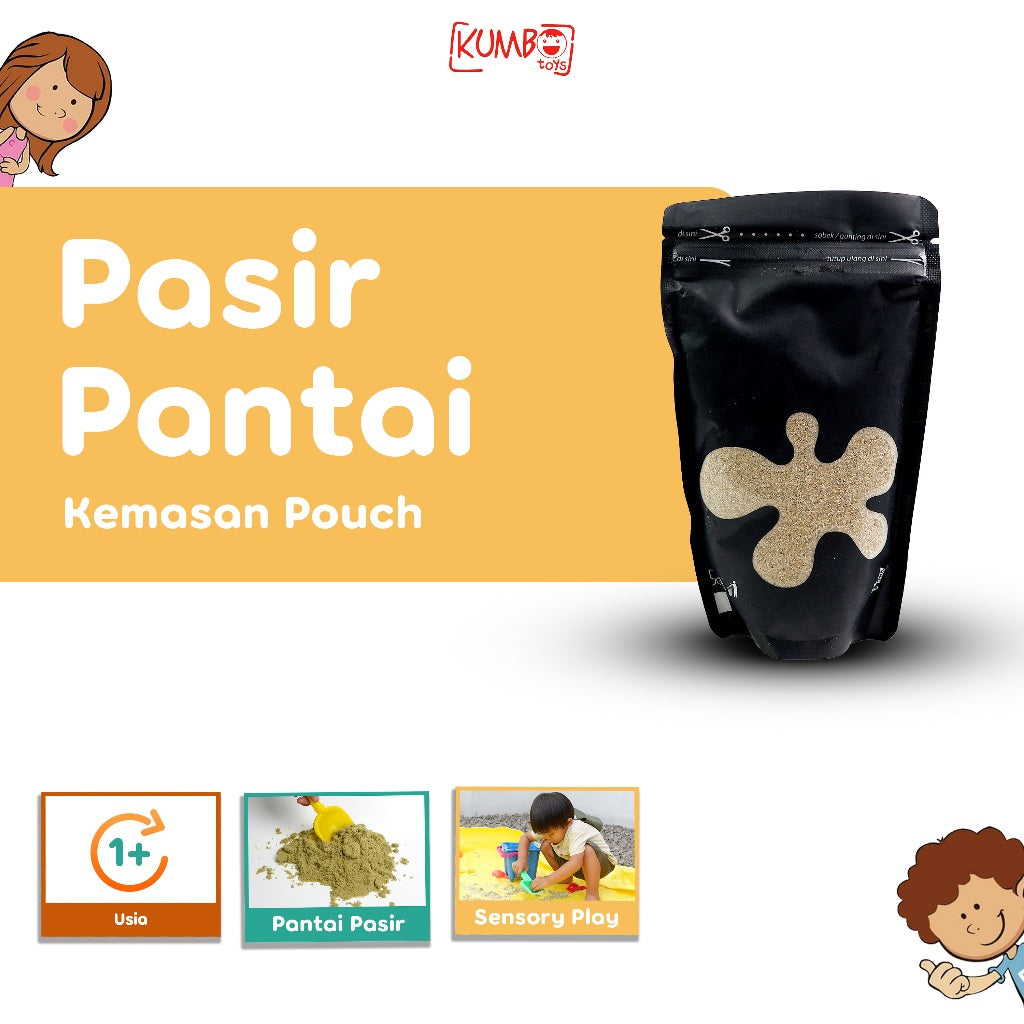 Pasir Pantai Asli Kemasan POUCH
