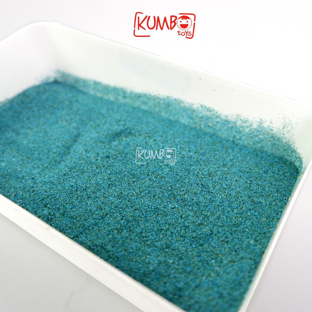 Mainan Edukasi Anak Sensory Rainbow Sand Beach Pasir Pantai Warna Sensory Play