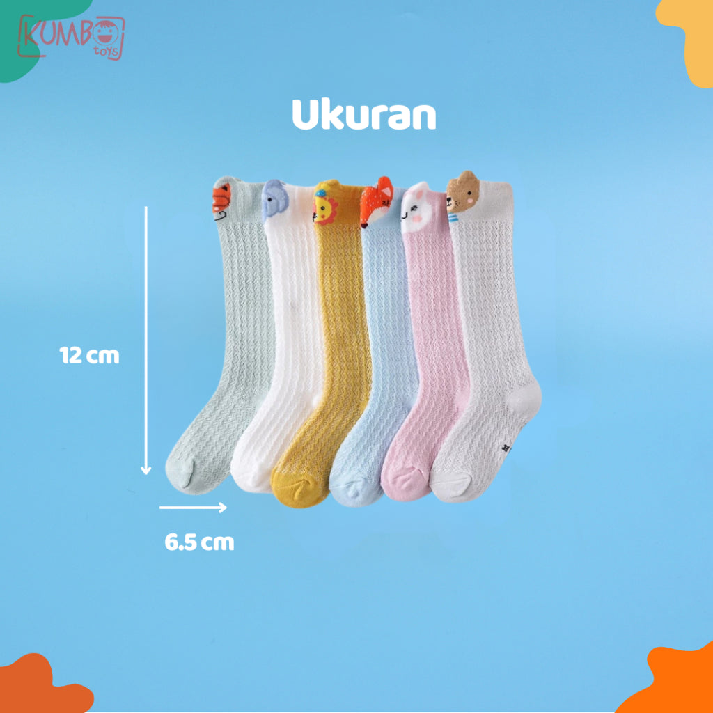 Kaos Kaki Anak Bayi Model Panjang Jaring Breathable