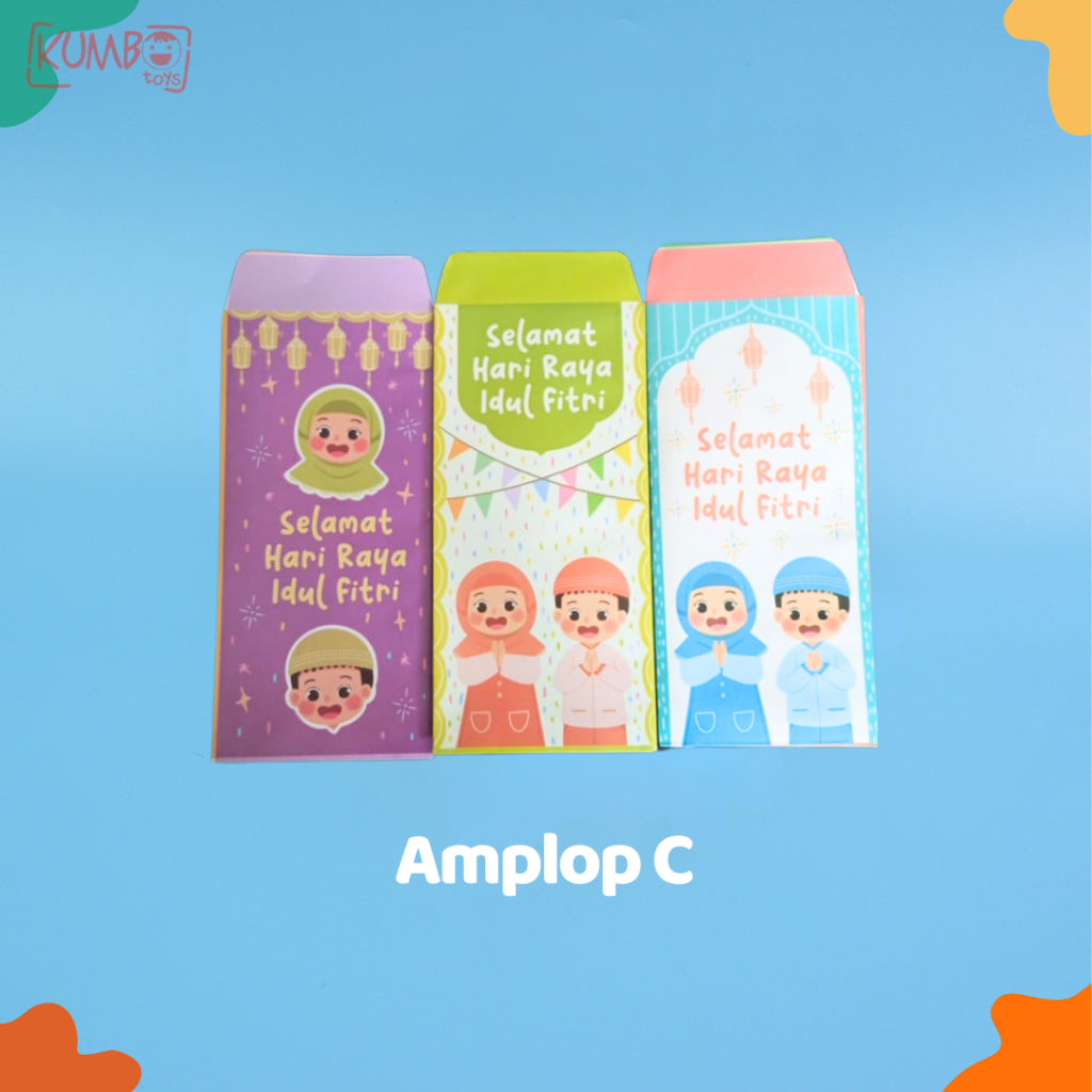 Amplop Lebaran Besar Bahan Premium EID MUBARAK RAMADHAN KAREEM
