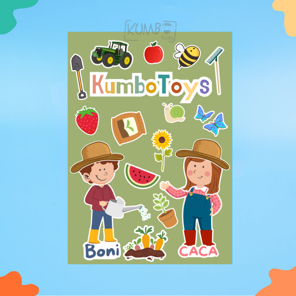 Sticker Cute Tumbler Sheet Tumblr Boni Caca Series KUMBOTOYS