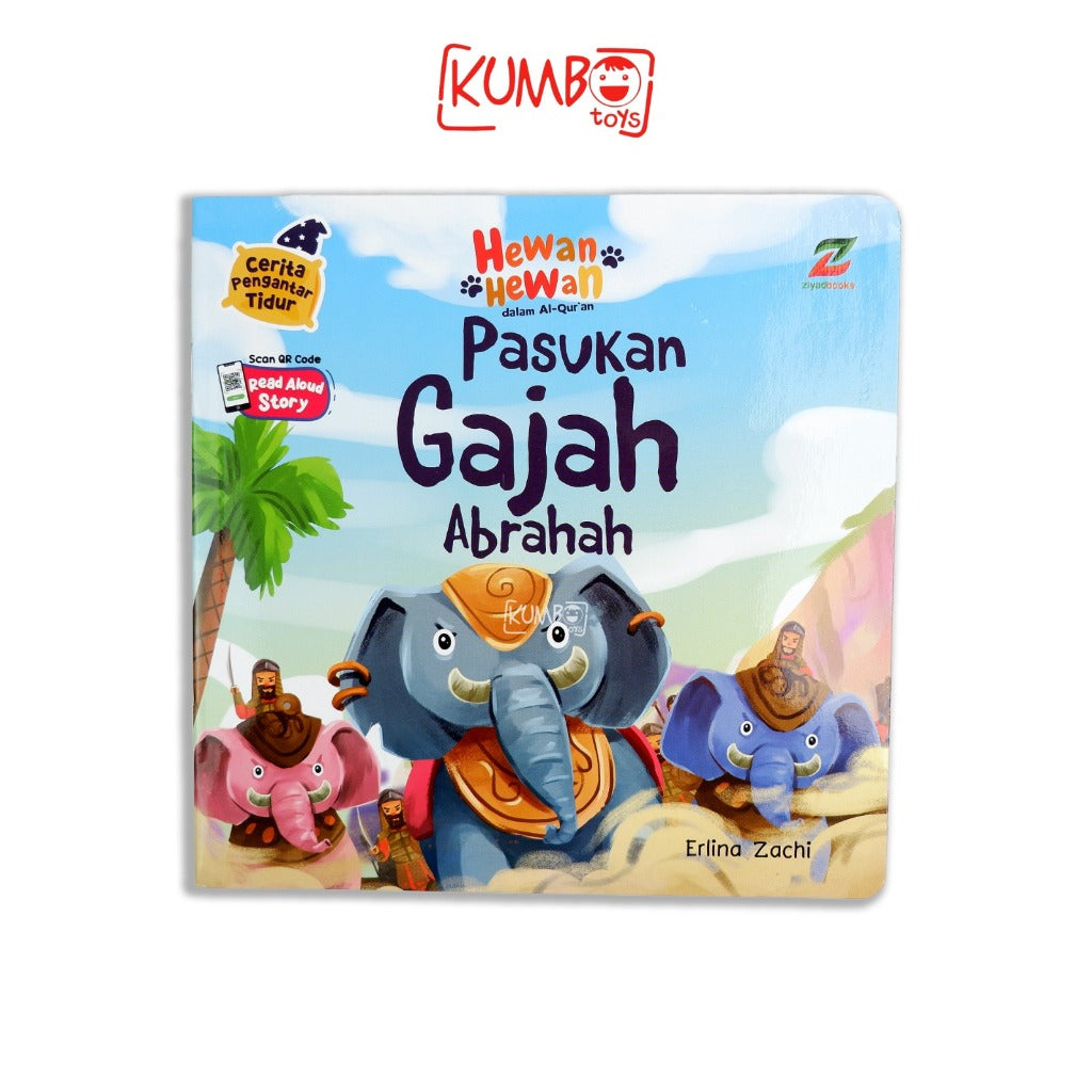 Buku Cerita Pengantar Tidur Hewan Hewan Dalam Al-Qur'an Story Book Islami Bergambar Hewan