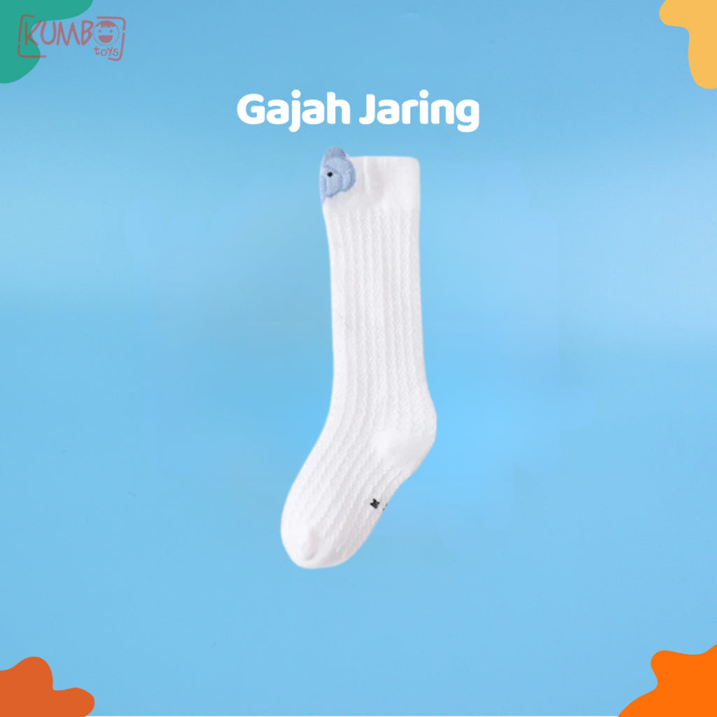 Kaos Kaki Anak Bayi Model Panjang Jaring Breathable