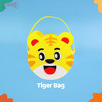 Mainan Edukasi Anak Tas Flanel Anak Montessori DIY Flanel HandBag Menjahit Handcraft Craft karakter