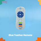 Mainan Gigitan Teether Bayi Silicone Bentuk Remote Bear Polos Teether