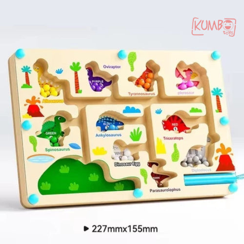 Mainan Edukasi Anak Sorting Color Classification Maze Magnet Papan Maze Klasifikasi Warna